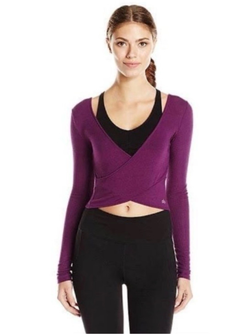 Alo Yoga Amelia Long Sleeve Crop Top